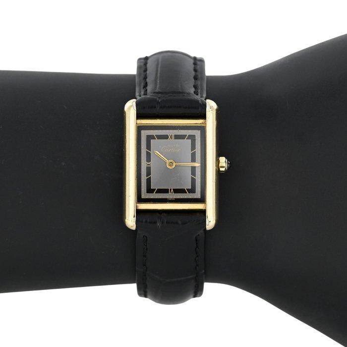 Cartier - Tank Must de Cartier - Sans prix de réserve -, Handtassen en Accessoires, Horloges | Heren
