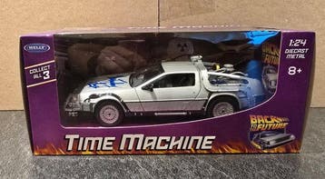 Back to the Future - Christopher Lloyd signed Diecast, Nieuw