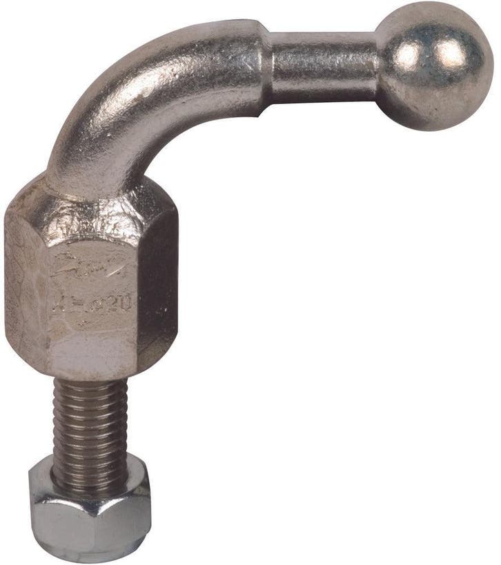 Pointe à Bille Fixe Angulaire D20mm Avec Tige Filetée, Bricolage & Construction, Électricité & Câbles, Envoi