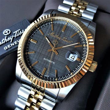 Mathey-Tissot - Swiss Automatic - Cyclops Loupe - Sun Bezel