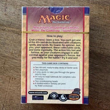Wizards of The Coast - 1 Sealed deck - Magic: The Gathering