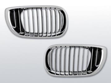 Grille (set) geschikt voor BMW 3-Serie E46 01-05 chroom (Sed, Verzenden, Nieuw, BMW
