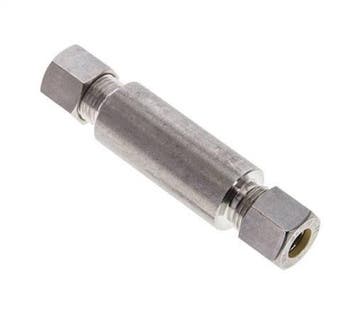 Raccord de compression à souder droit en acier inoxydable, Verzenden