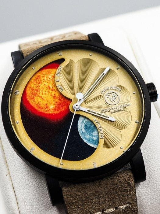 Stefano Braga - Zonder minimumprijs - Brand New * Hyperion *, Handtassen en Accessoires, Horloges | Heren