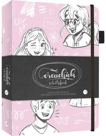CreaChick Schetsboek (Nieuw), Verzenden, Nieuw