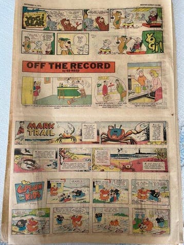 The Sunday Herald Advertiser comics section with Gasoline, Boeken, Strips | Comics, Nieuw