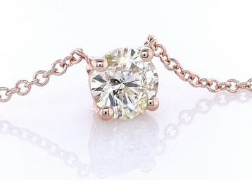 Zonder minimumprijs - Ketting met hanger - 14 karaat