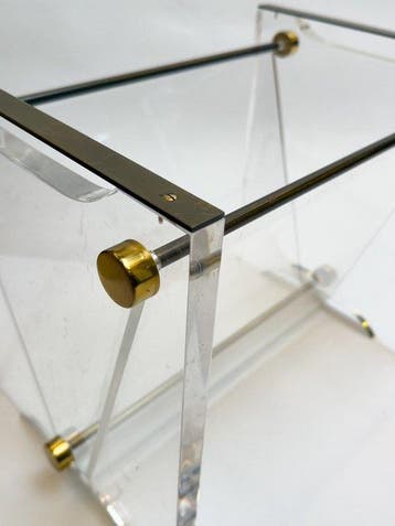 Porte-revues - Plastique - Bac de lecture en Plexiglas