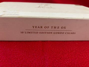 Davidoff - Zonder minimumprijs - Humidor - Jaar van de Os -, Nieuw