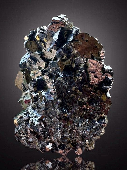 Glanzende galena, topkristallen Mineralencollectie - Hoogte:, Verzamelen, Mineralen en Fossielen