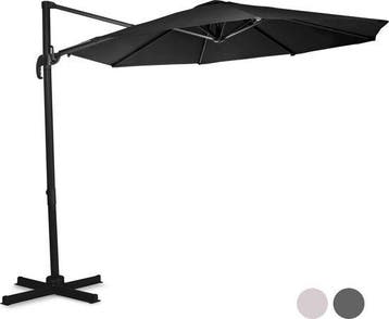 2dekans | VONROC Premium Zweefparasol Bardolino Ø300cm –, Ophalen of Verzenden