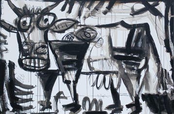 Gustav Schiffmacher - nu 2391 - Konstruktive Komposition –, Antiek en Kunst