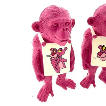 Kevin (XX) - Banksy Monkey Sign x Pink Panthers (2 pieces)