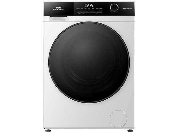 Everglades - Wasmachine Voorlader - 12 kg - Arctic Whie, Electroménager, Lave-linge, Envoi