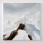 Matthieu van Riel - The Alps Winter, Antiek en Kunst