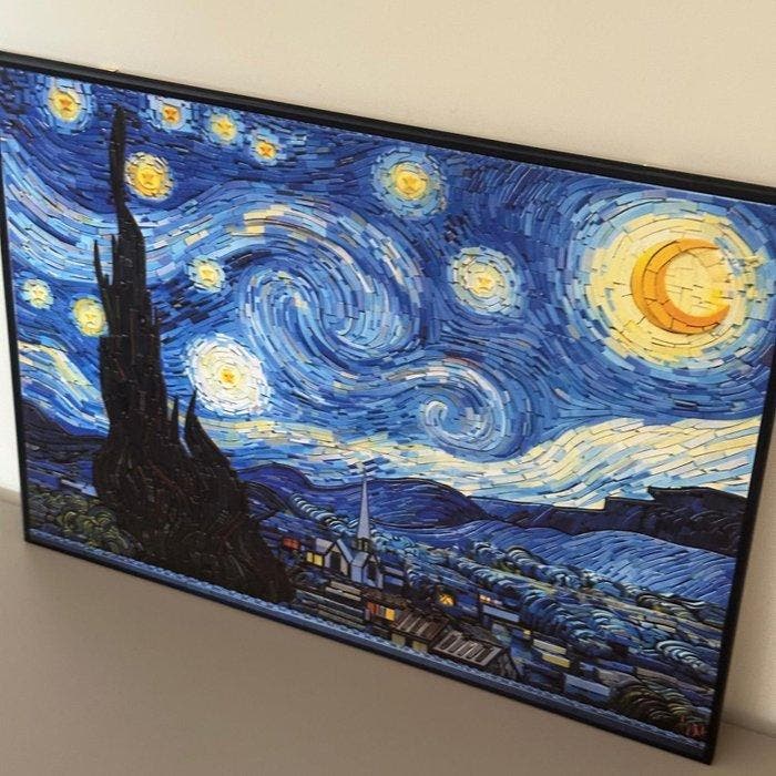Lego Merchandise - Art - “La Notte Stellata – LEGO, Enfants & Bébés, Jouets | Duplo & Lego
