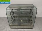 Vitrine chauffante en acier inoxydable 65 cm 230V Horeca, Verzenden, Nieuw in verpakking