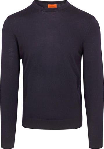 Suitable Merino Pullover Navy maat Maat 52/54 (L) Heren, Maat 52/54 (L), Nieuw, Suitable, Verzenden