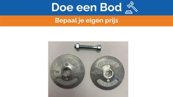Bieden: Quicksilver Rose Anode for Rudders Ø, Watersport en Boten, Ophalen of Verzenden, Nieuw