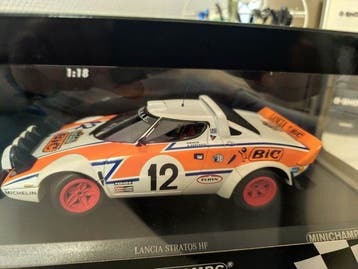 Minichamps 1:18 - Modelauto - Lancia Stratos HF Acropolis