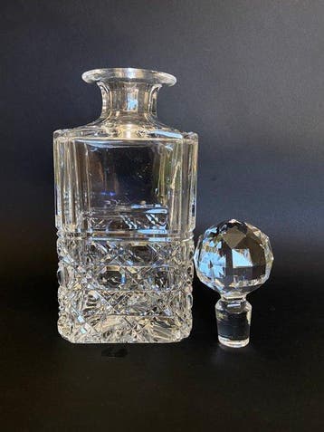St. Louis - Karaf - Splendide carafe à whisky - Geslepen