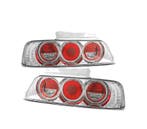 FEUX ARRIÈRE POUR HONDA PRELUDE 97-01 STYLE LEXUS CHROMÉ, Autos : Pièces & Accessoires, Verzenden