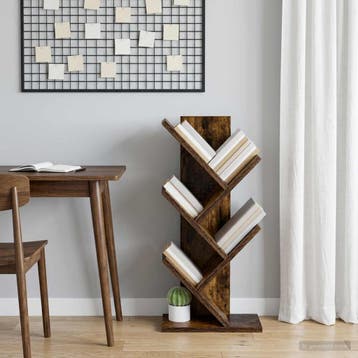 vidaXL Boekenkast in de Vorm van een Boom 4-Tier 30 x 18 x, Verzenden