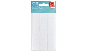 Soho Etiketten wit 16x22mm 126 stuks, Zakelijke goederen, Ophalen of Verzenden, Nieuw in verpakking