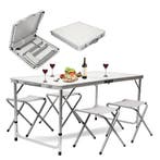 MaxxGarden Opvouwbare Picknicktafel - Biertafel met banke..., Tuin en Terras, Ophalen of Verzenden, Nieuw