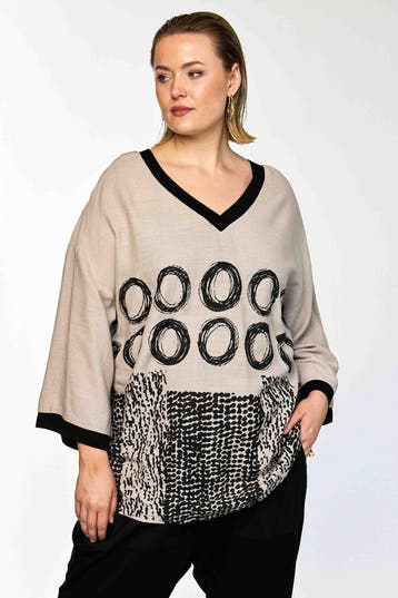 Gozzip Black blouse MyL=50/52Maat 46/48 (XL) of groter, Verzenden, Nieuw, Maat 46/48 (XL) of groter, Overige kleuren