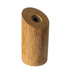 Set van 6 houten kledinghaken (kapstok), teak, Verzenden