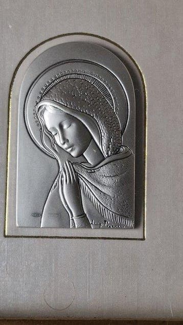 Madonna en prière - Antique - Argent 925 - 1930-1940 -