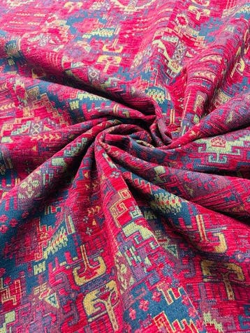 Dubbelzijdige fluwelen luxe bekledingstof - Meubelstof - 300