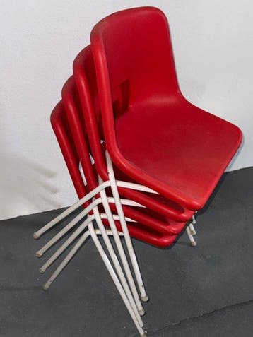 IKEA - Niels Gammelgaard - Stoel (4) - kunststof - IKEA/