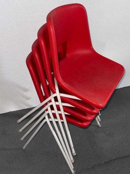 IKEA - Niels Gammelgaard - Stoel (4) - kunststof - IKEA/, Antiquités & Art, Antiquités | Meubles | Chaises & Canapés