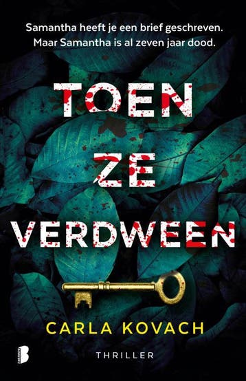 Toen ze verdween / Gina Harte / 4 9789022593936 Carla Kovach, Boeken, Verzenden, Gelezen, Carla Kovach
