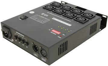 QTX RP4 4 Kanaals DMX Relais Schakelkast, Nieuw