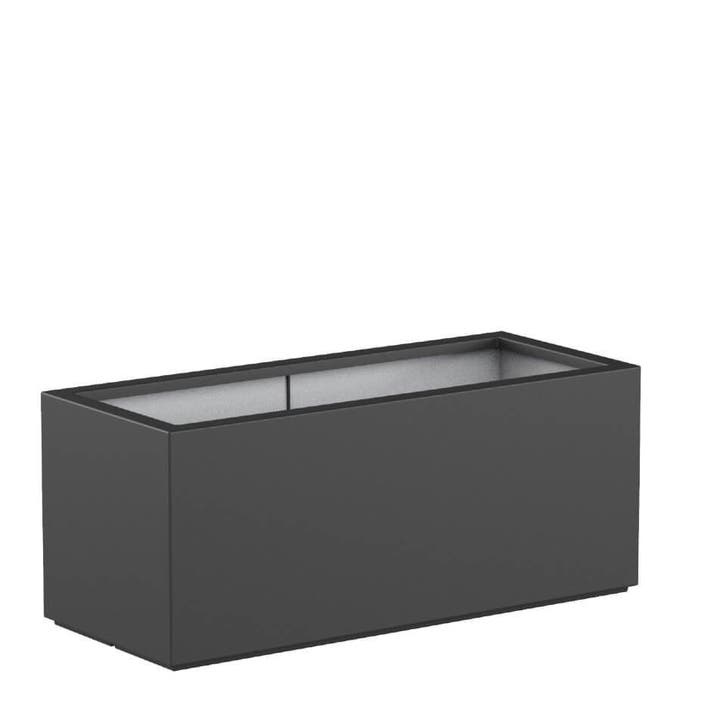 Polyester plantenbak 120x50x50cm - Met bodem, Tuin en Terras, Bloembakken en Plantenbakken, 30 tot 60 cm, 100 cm of meer, Tuin
