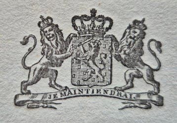 Nederland. -1846 - Patent Gemeente Amsterdam, Antiek en Kunst