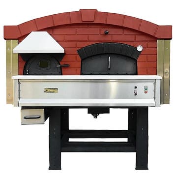 Roterende Pizzaoven | SERIE DR | Hout | 13x Ø30cm | 230V |, Verzenden, Nieuw in verpakking