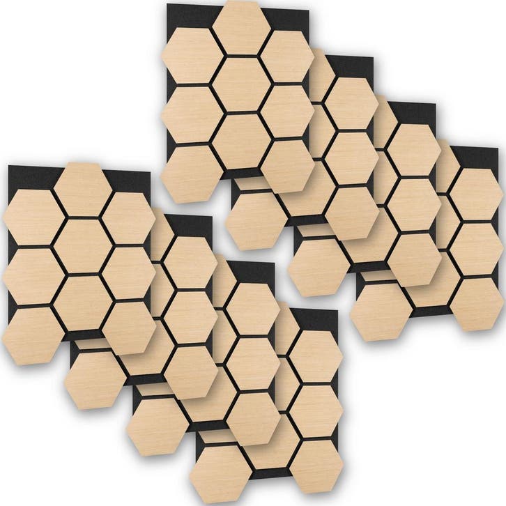 Akoestische panelen Sonic Shield houtlook - eiken, Maison & Meubles, Bureaux, Envoi
