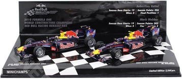 Minichamps 1:43 - Modelauto - Set Deluxe Sebastian Vettel, Nieuw