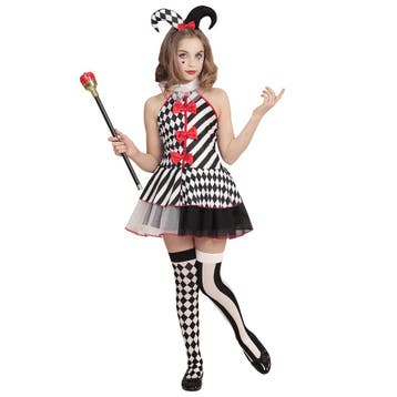 Harley Quinn Kostuum Meisje, Verzenden, Nieuw