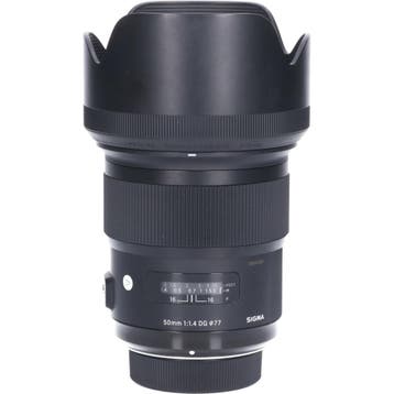 Tweedehands Sigma 50mm f/1.4 DG HSM Art Nikon CM2190, Ophalen of Verzenden, Overige typen