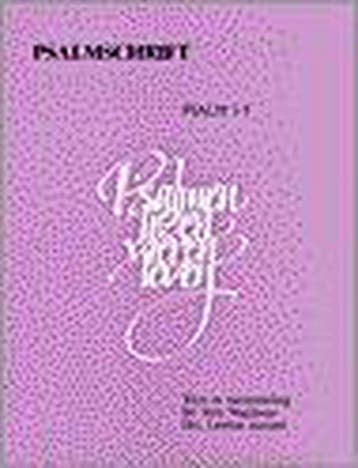 Psalmschrift 01: Psalm 1-5 (S) 9789024256013, Verzenden, WAAIJMAN/AARNINK