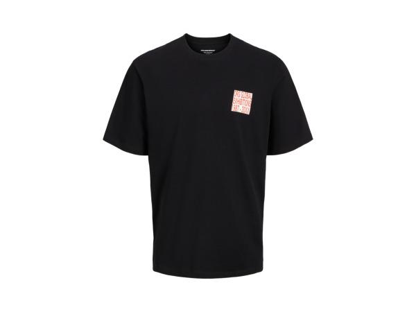 Veiling - Jack &amp; Jones Canon Wide Fit Tee Zwart - XL, Vêtements | Hommes, T-shirts