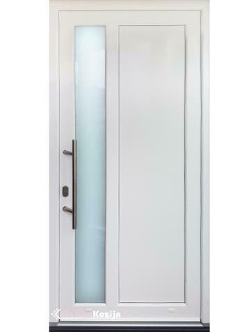 Voordelige PVC Voordeur op maat, snelle levertijd, Kunststof, 80 tot 100 cm, Nieuw, Ophalen of Verzenden