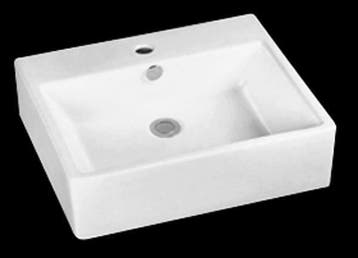 Sanifun Wastafel Bestone 53x41,5x15cm, Nieuw, Overige typen