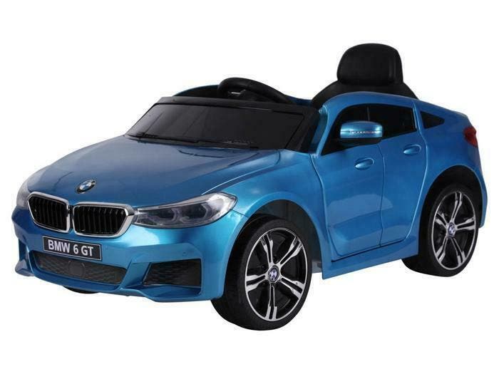 BMW 6 GT, Leder zitje, Rubberen banden, Kinder Accu Auto!, Enfants & Bébés, Jouets | Véhicules en jouets, Enlèvement ou Envoi