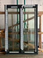 PVC Raam zonder middenstijl B1560xH2340 82mm profiel HR+++, Doe-het-zelf en Bouw, Gevelraam of Ruit, Nieuw, Veiligheidsglas, 160 cm of meer